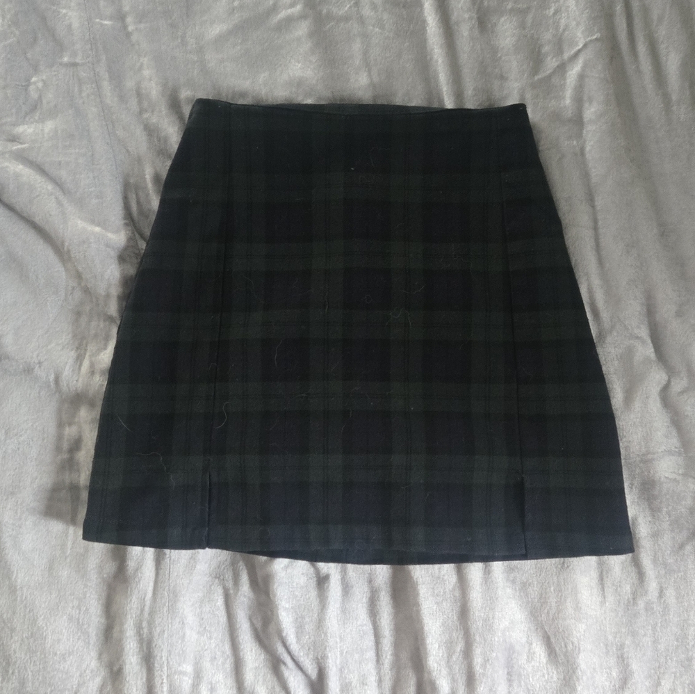 Brandy Melville Plaid Mini Skirt